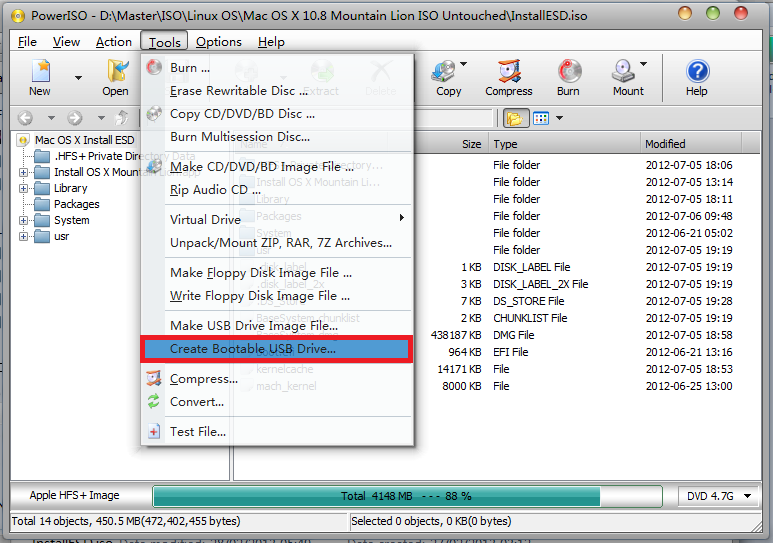 How To Convert DMG Files To ISO Files On Windows